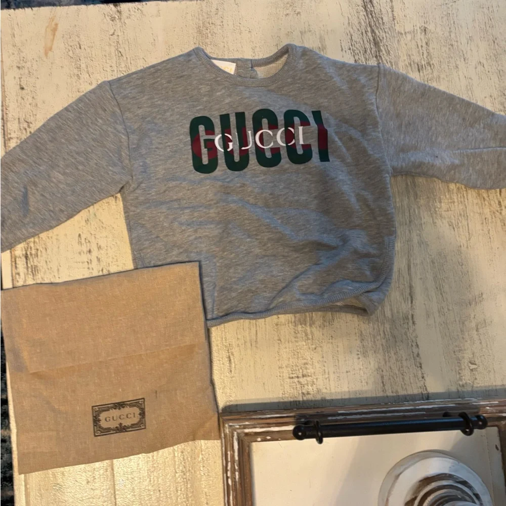 Gucci Gray Kids Sweater - Picture 2 of 2